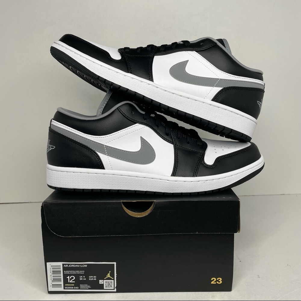 Nike Air Jordan 1 Retro Low “Medium Grey/Shadow” NEW 2021 - Picture 1 of 4